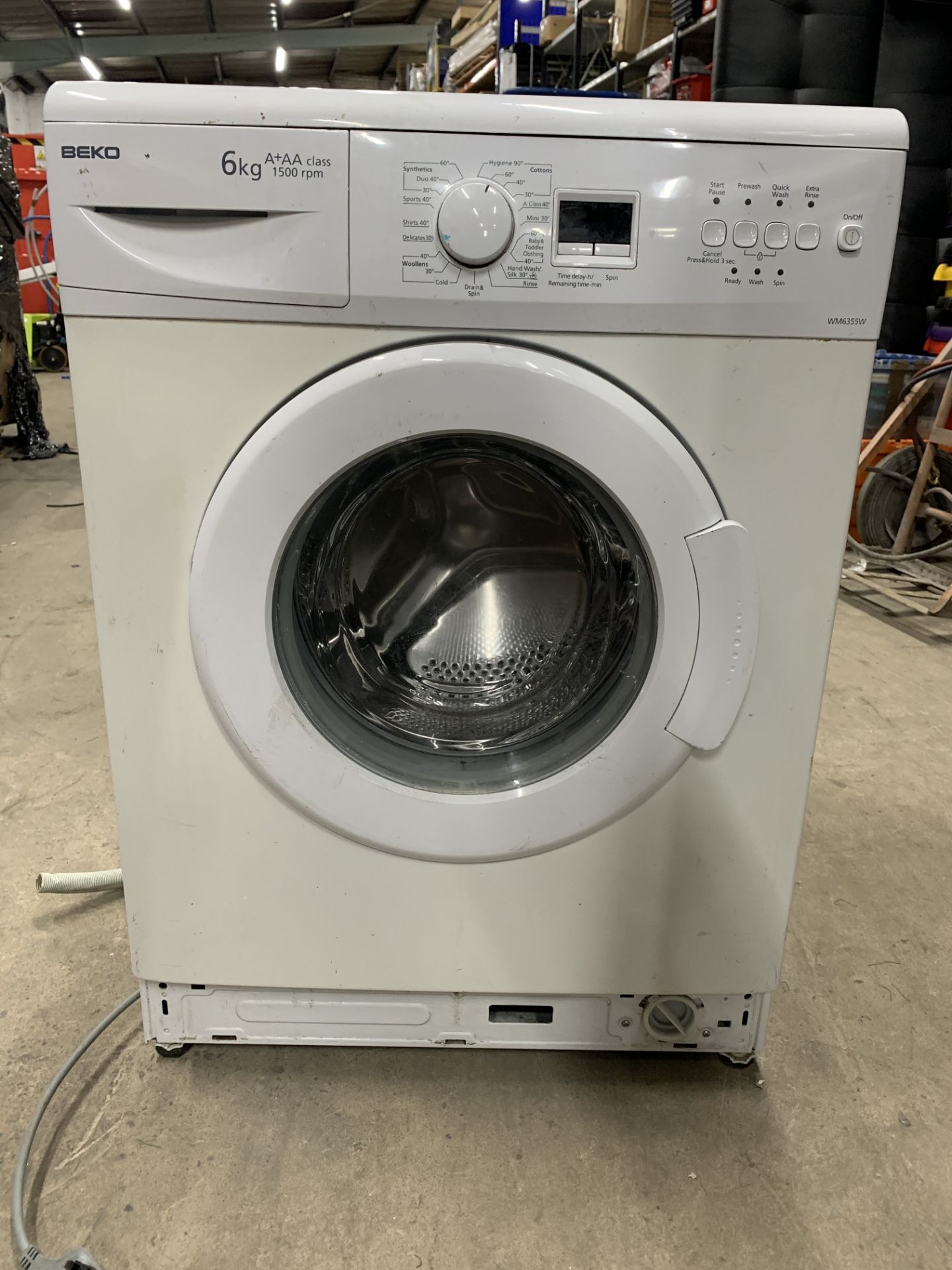 Beko WM6355W 6kg Washing Machine