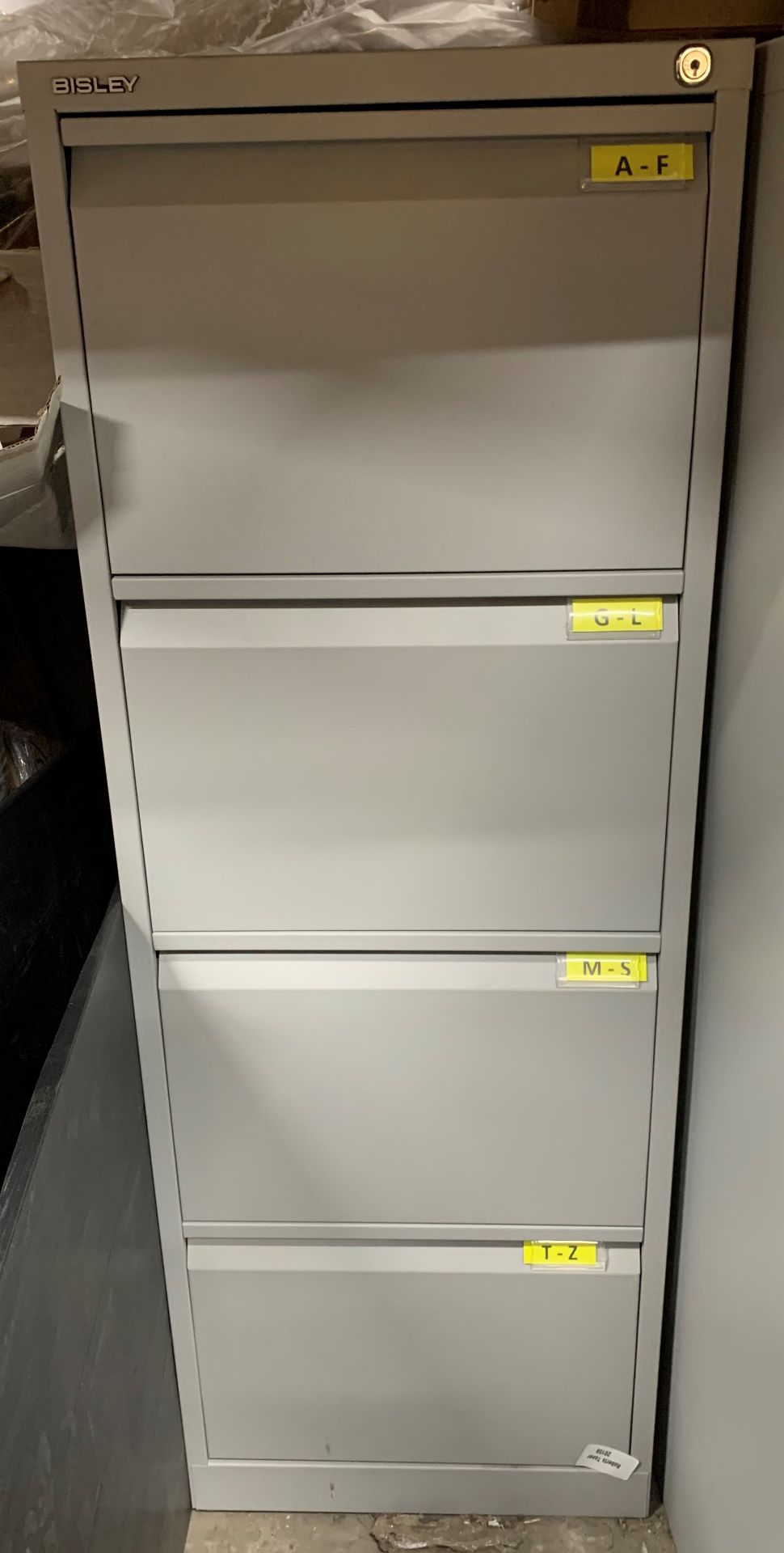 Bisley 4 Drawer Filing Cabinet