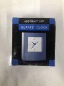 35 x Abstract Art Quartz Clocks