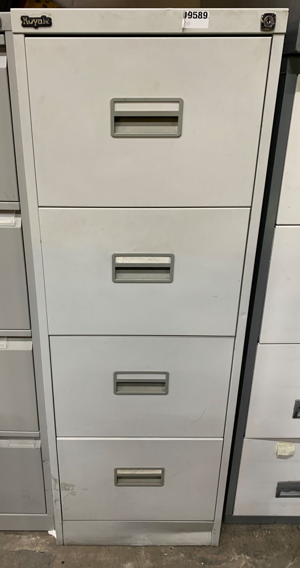 Royale 4 Drawer Filing Cabinet