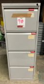 4 Drawer Metal Filing Cabinet