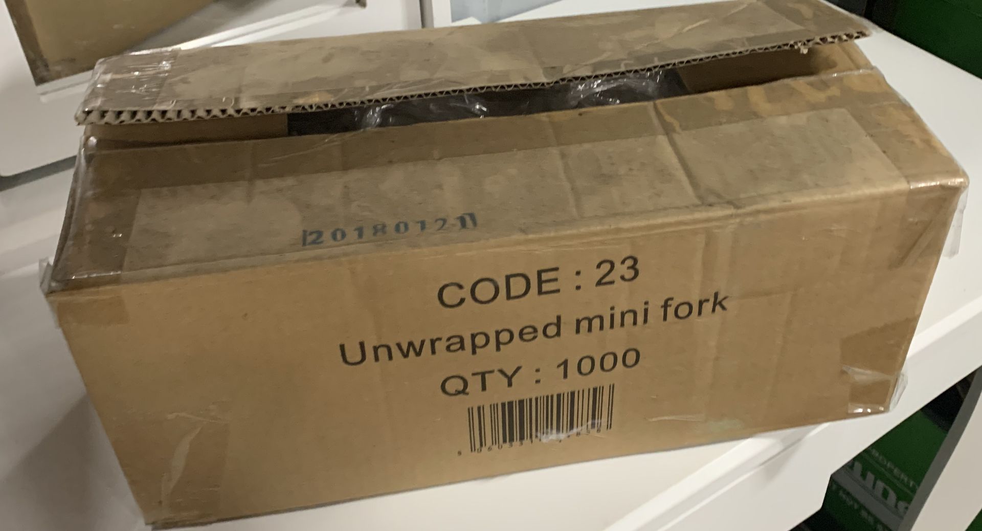 5 x Boxes of 1000 Mini Forks by 888 Gastro Disposables - Image 3 of 5
