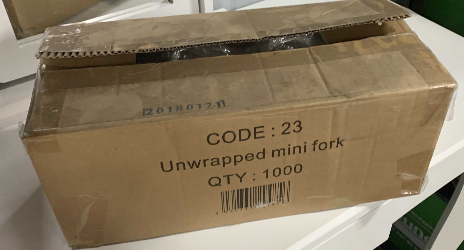 10 x Boxes of 1000 Mini Forks by 888 Gastro Disposables - Image 3 of 5