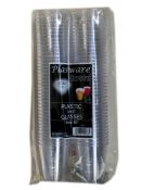 1 x Box of 800 Crystal 5cl Plastic Shot Glass by Plasware