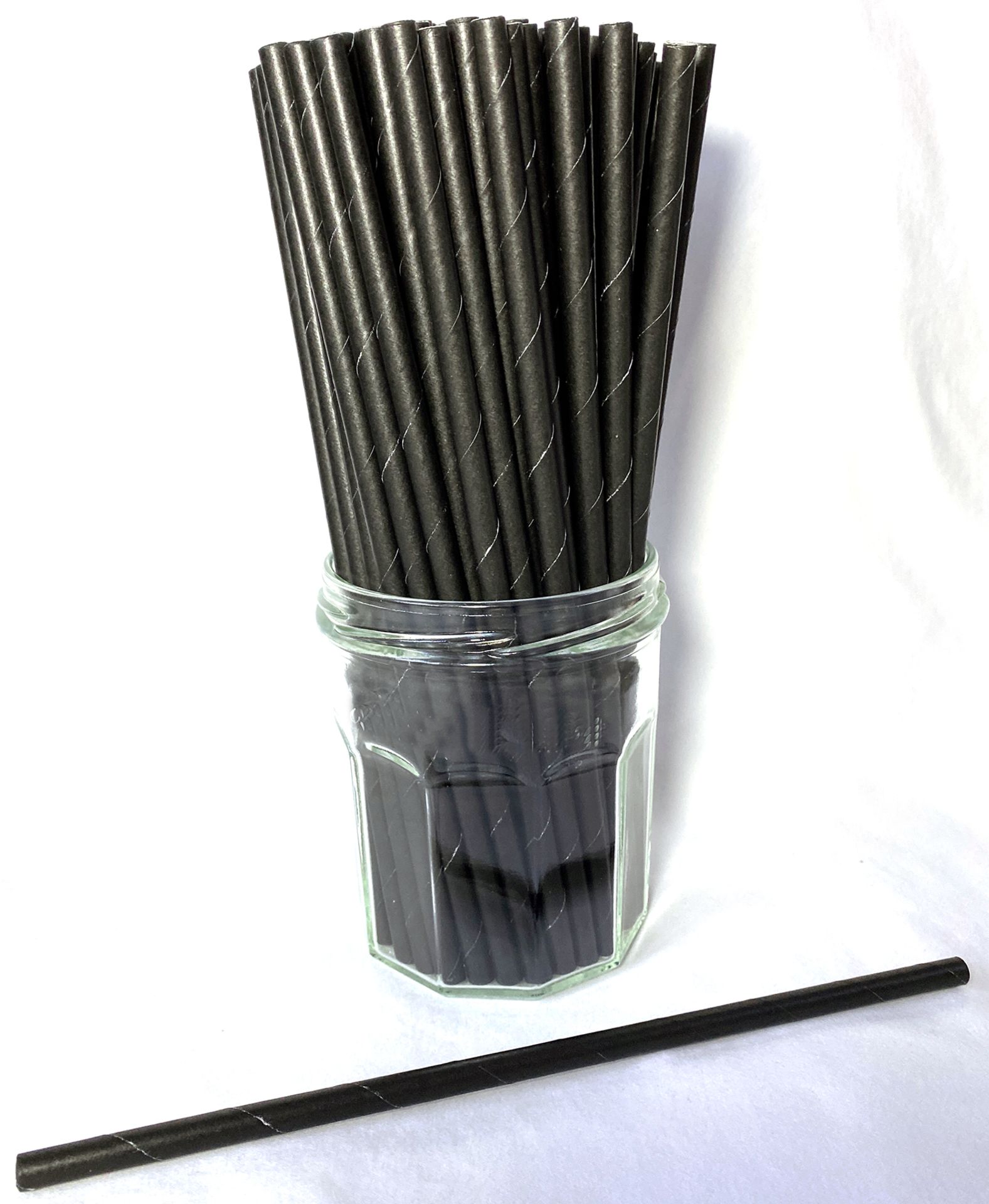 1 x Box of Biodegradable Jumbo Straws by 888 Gastro Disposables - Image 2 of 4