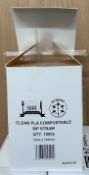 5 x Boxes of Clear PLA Compostable Sip Straws by 888 Gastro Disposables