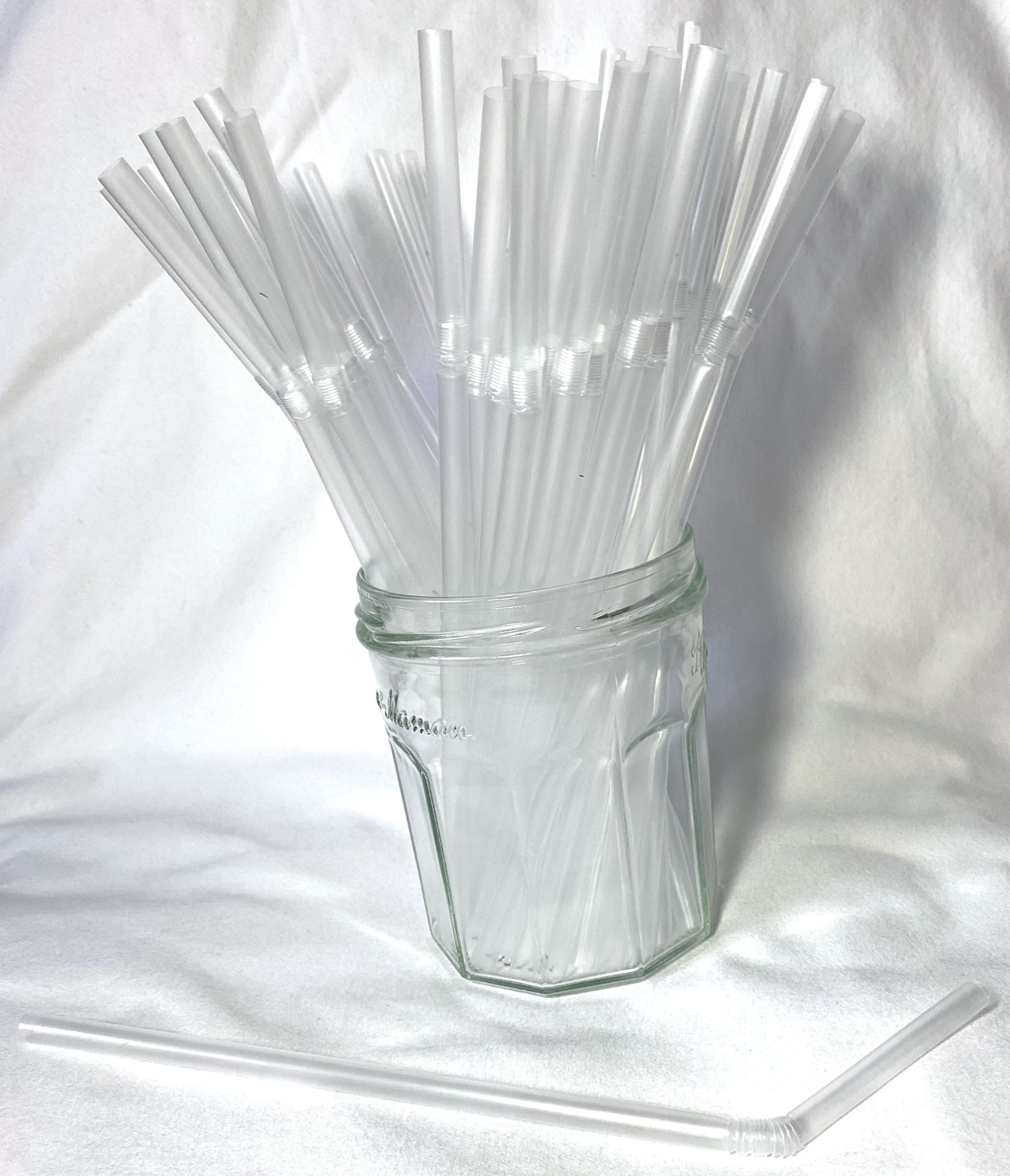 5 x Boxes of Clear Flexi Straws by 888 Gastro Disposables - Image 2 of 2