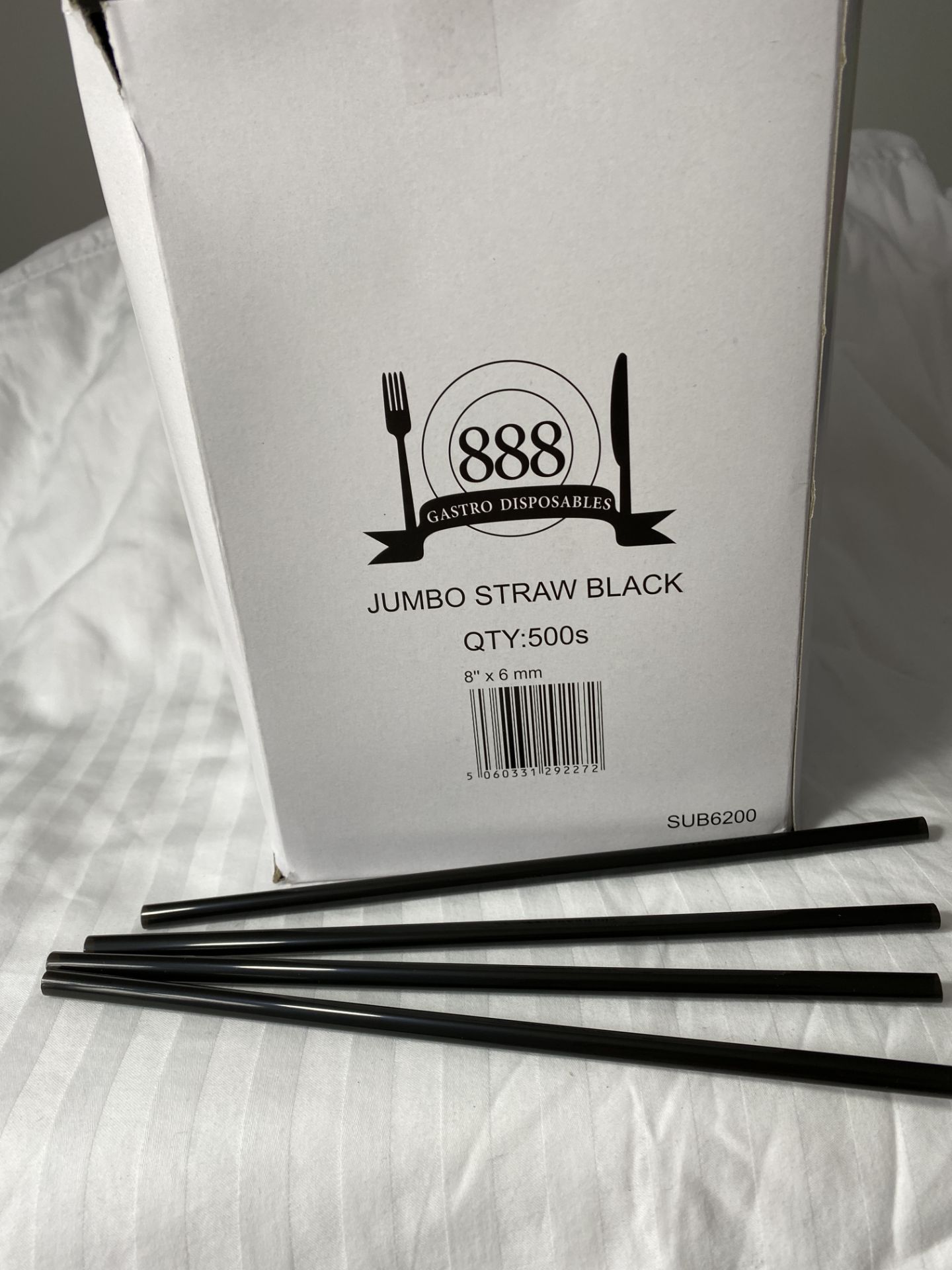 5 x Boxes of Jumbo Straws by 888 Gastro Disposables - Image 3 of 3