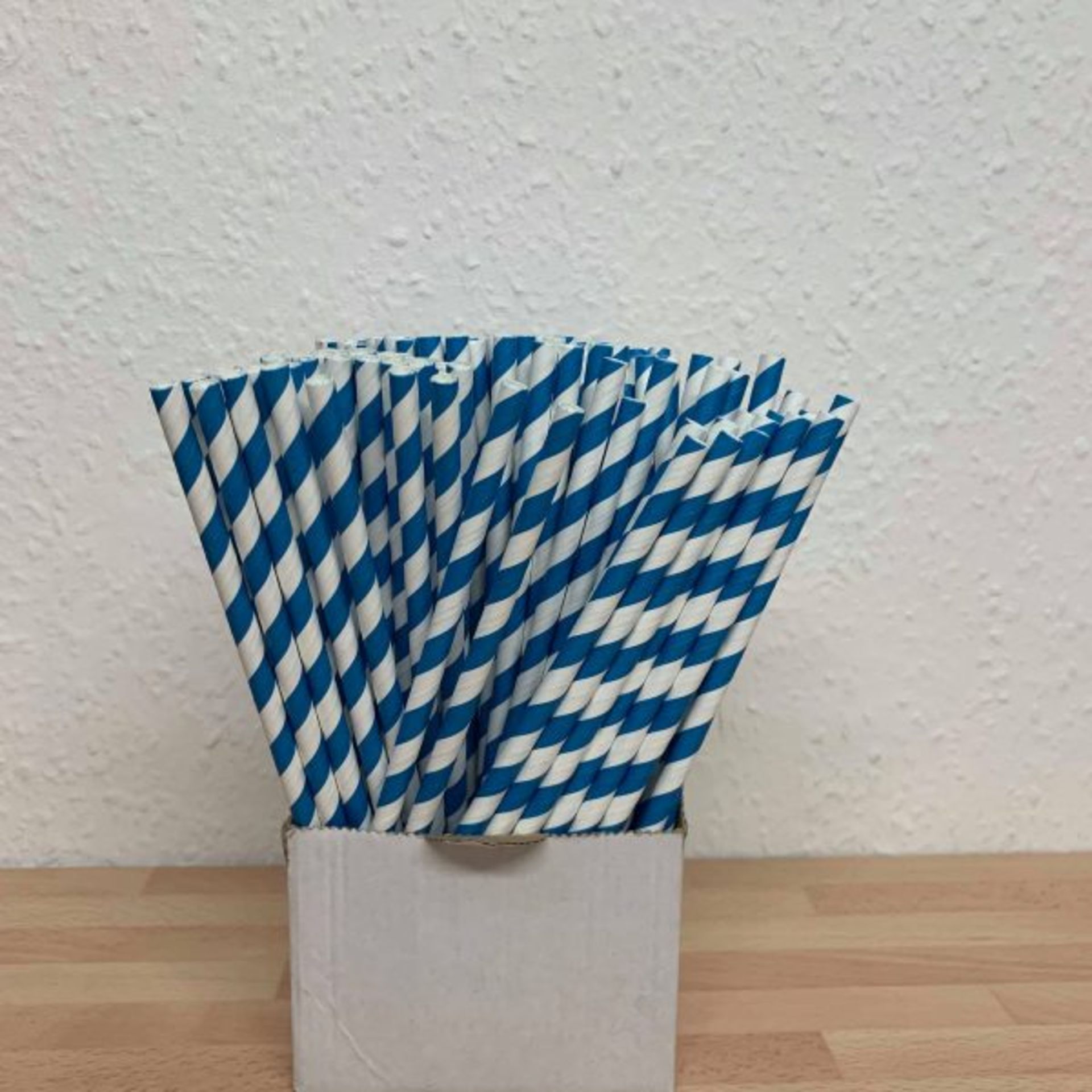 5 x Boxes of Candy Twist Paper Straws by 888 Gastro Disposables - Image 2 of 5