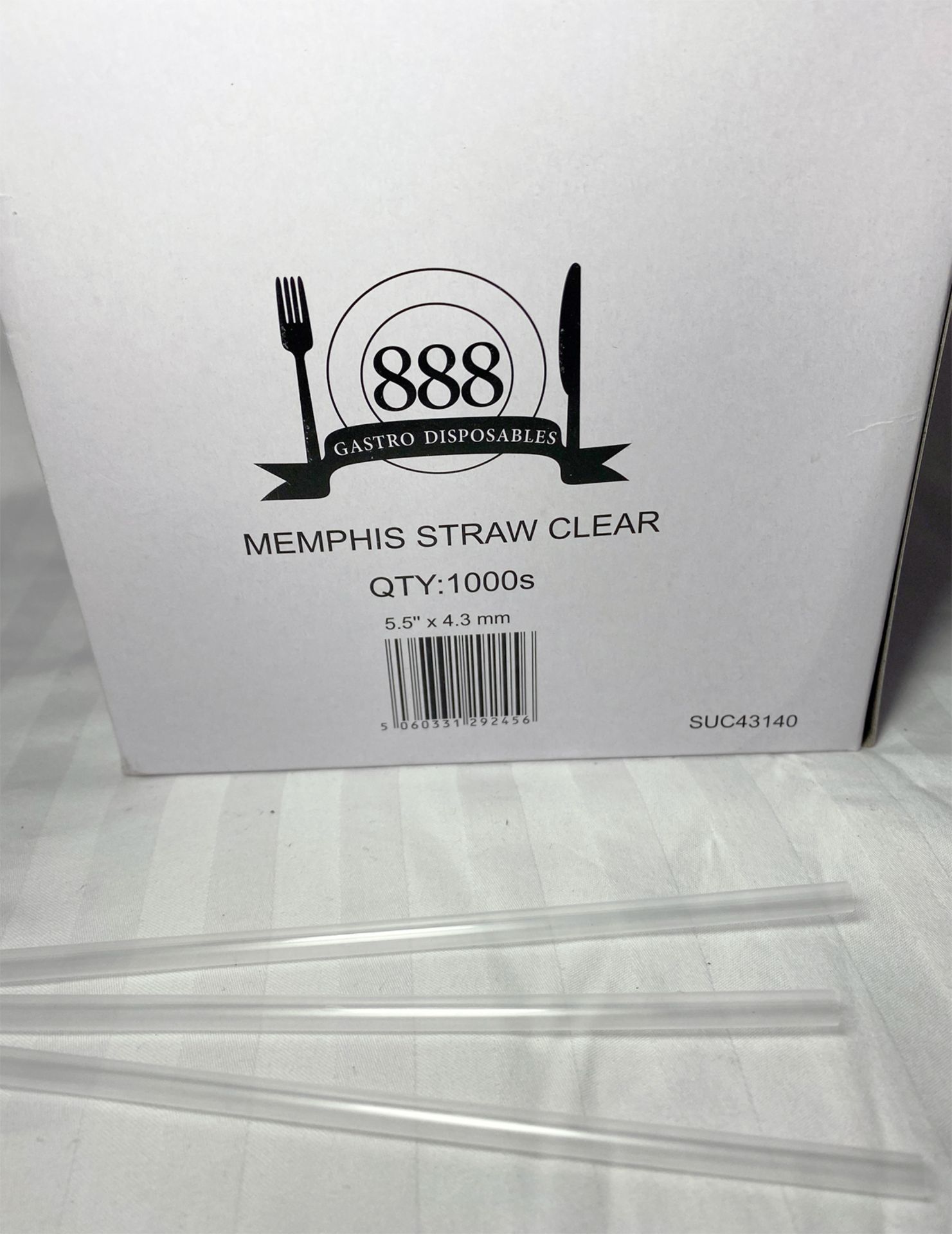 5 x Boxes of Memphis Straws by 888 Gastro Disposables - Image 2 of 2