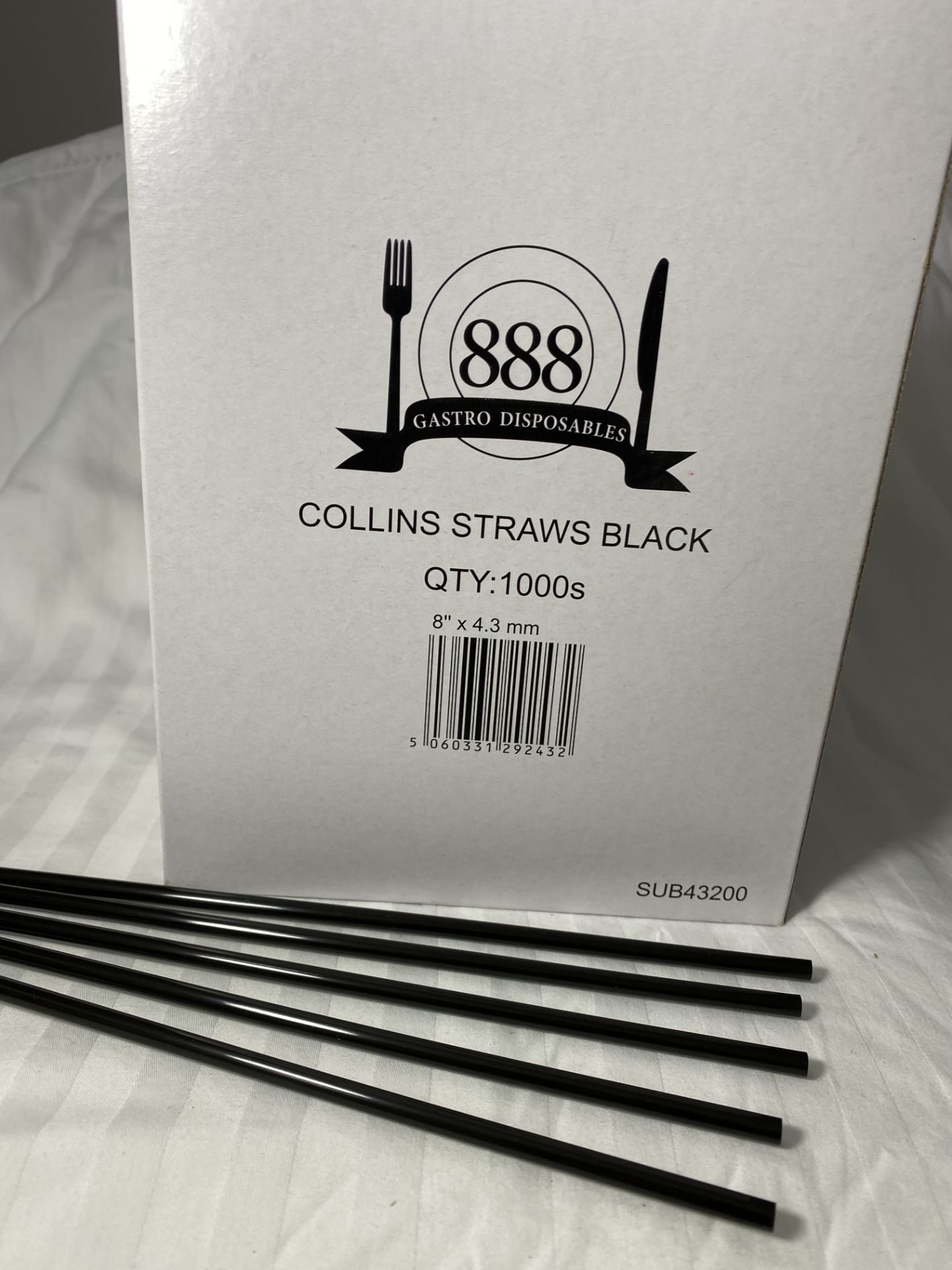5 x Boxes of Collins Straws by 888 Gastro Disposables - Image 5 of 6