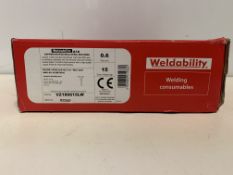 2 x 1WELDABILITY VZ180615LW SIF A18/G3SI1 MIG WIRE 0.6MM 15KG