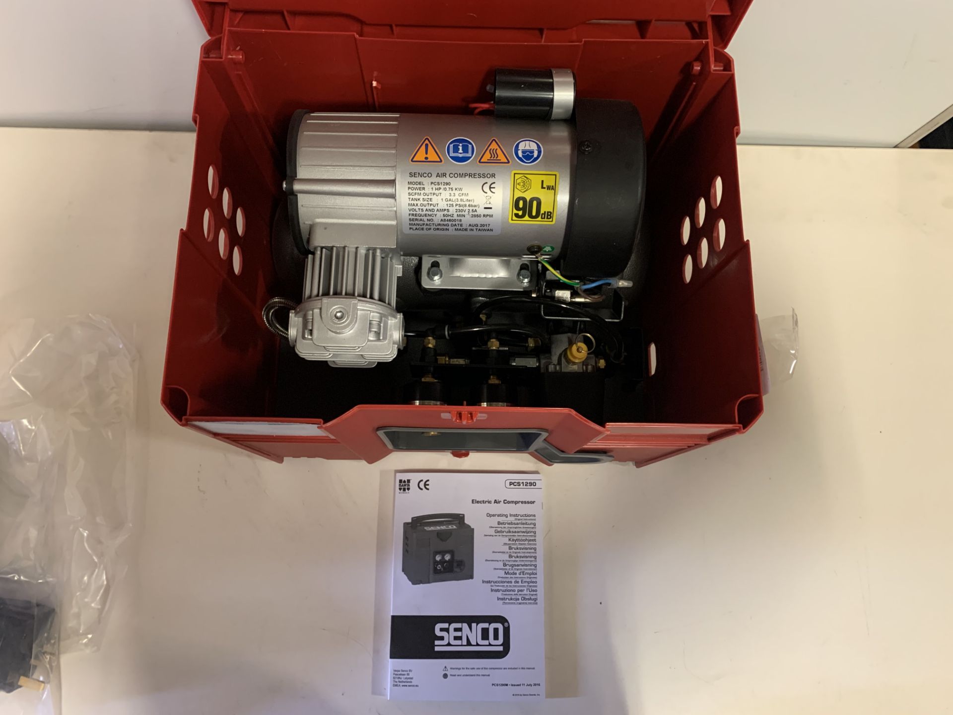 Senco Air Compressor in Systainer Form Fits Festool Systainer - 230V - Image 6 of 7