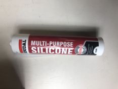 7 x Soudal Multi-Purpose Silicone Clear