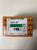 5 x Boxes of Heco-Fix-Plus Stainless Steel Screws