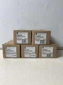 5 x Boxes of Various Sized Roofing Bolts & Nuts