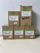 5 x Boxes Of various Sized Stainless Steel CBS Double Flat HD Pozi Waxed Screws