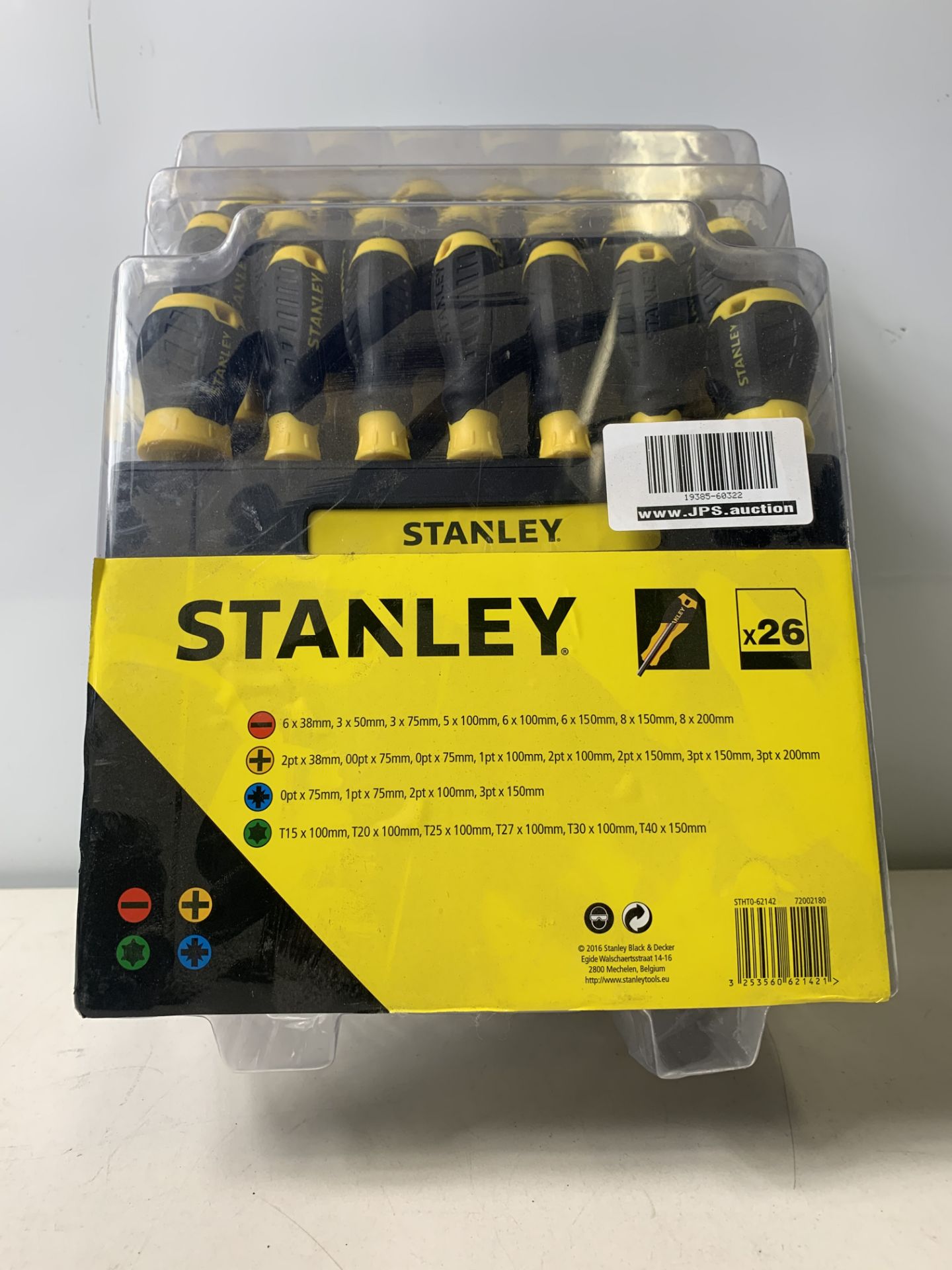 Stanley 062142 Screwdriver Set in Rack 26 Piece