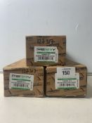 3 x Box Of Perry Plain Ring Hnadled Gate Latches 6 inch (5 Sets Per Box)