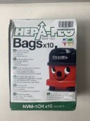 10 x Hepa-Flo Henry Bags