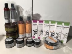 Selection of Various Body Care Products