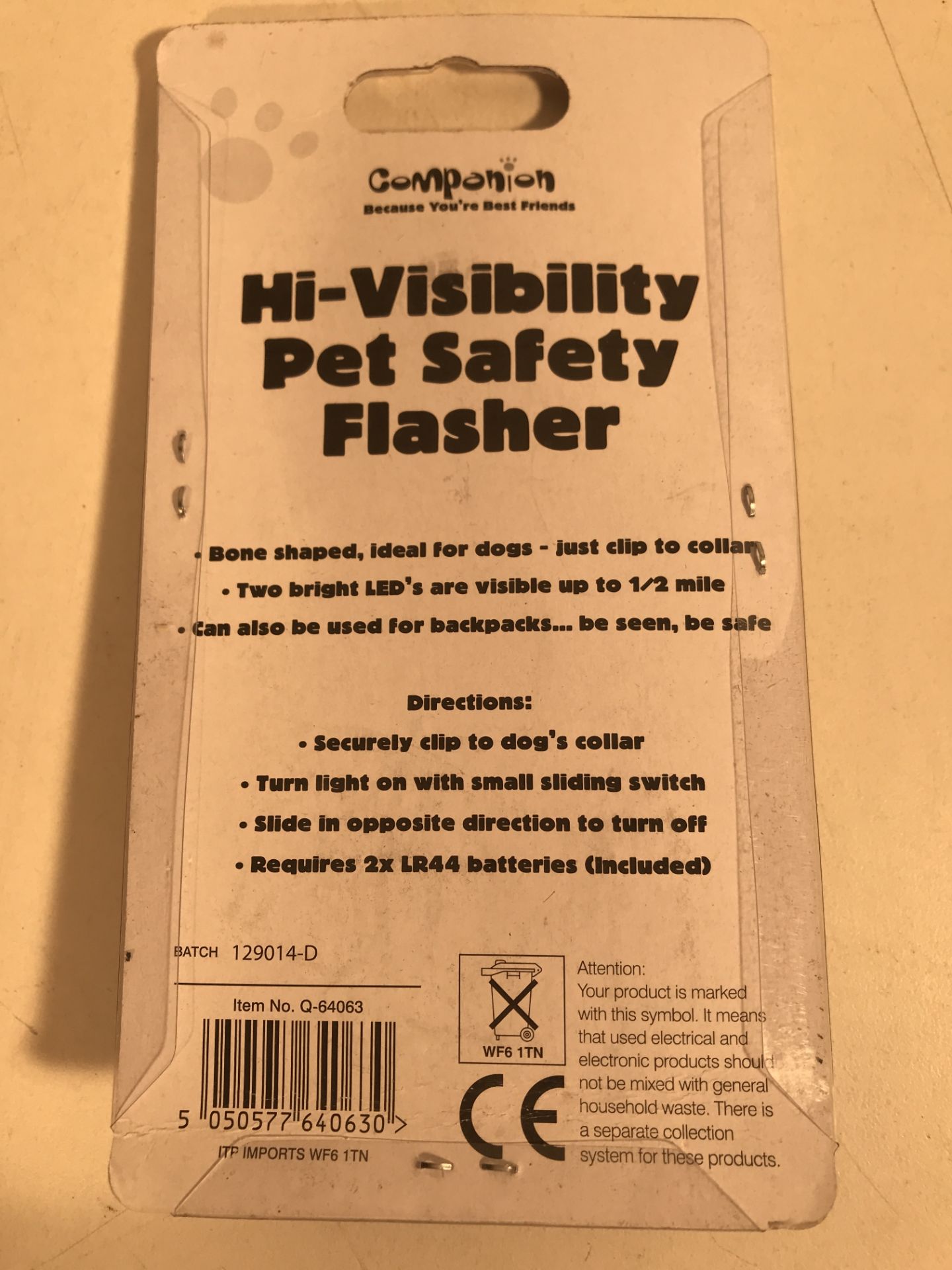 29 x Hi-Visibility Pet Safety Flashers - Image 3 of 3