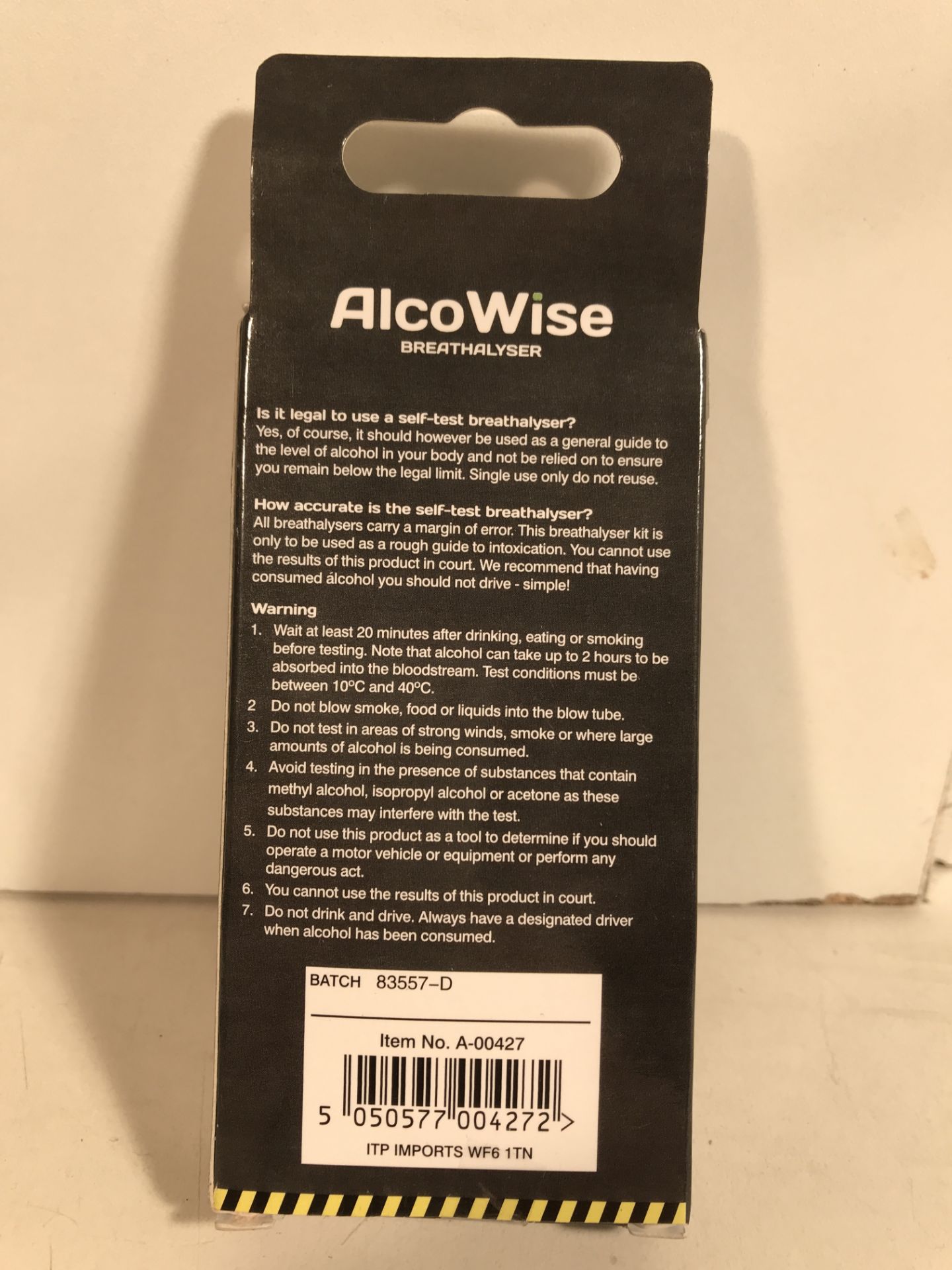 28 x AlcoWise Breathalyser Packs - Image 2 of 3