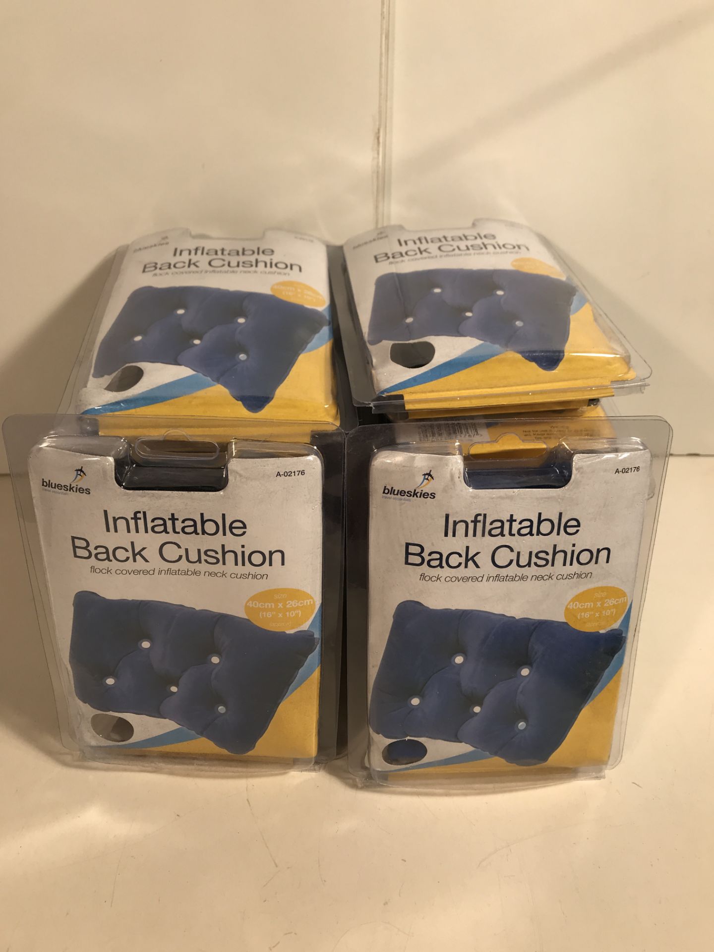 12 x Inflatable Back Cushions