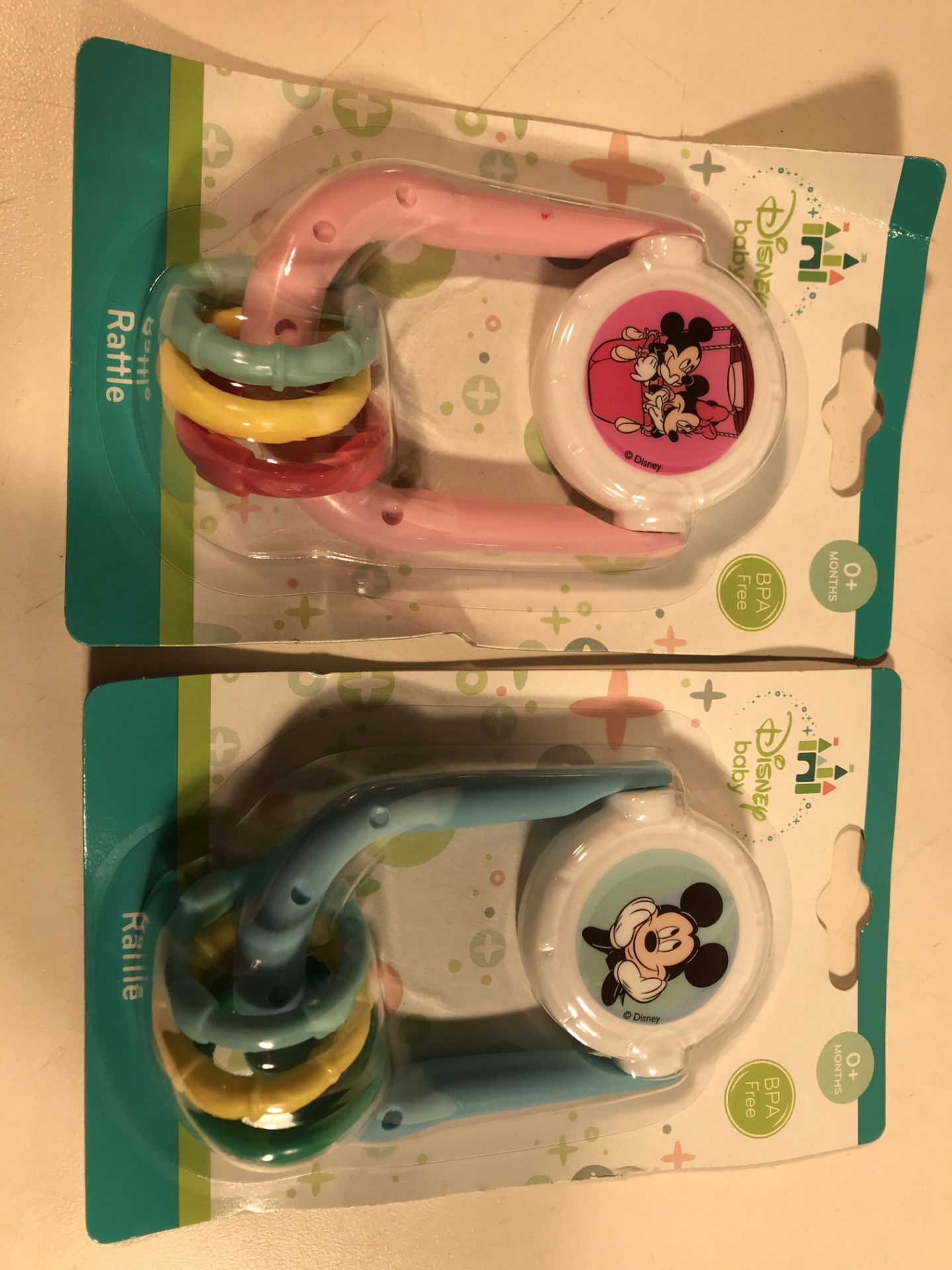 25 x Packs of Disney Baby Rattles - Image 2 of 2