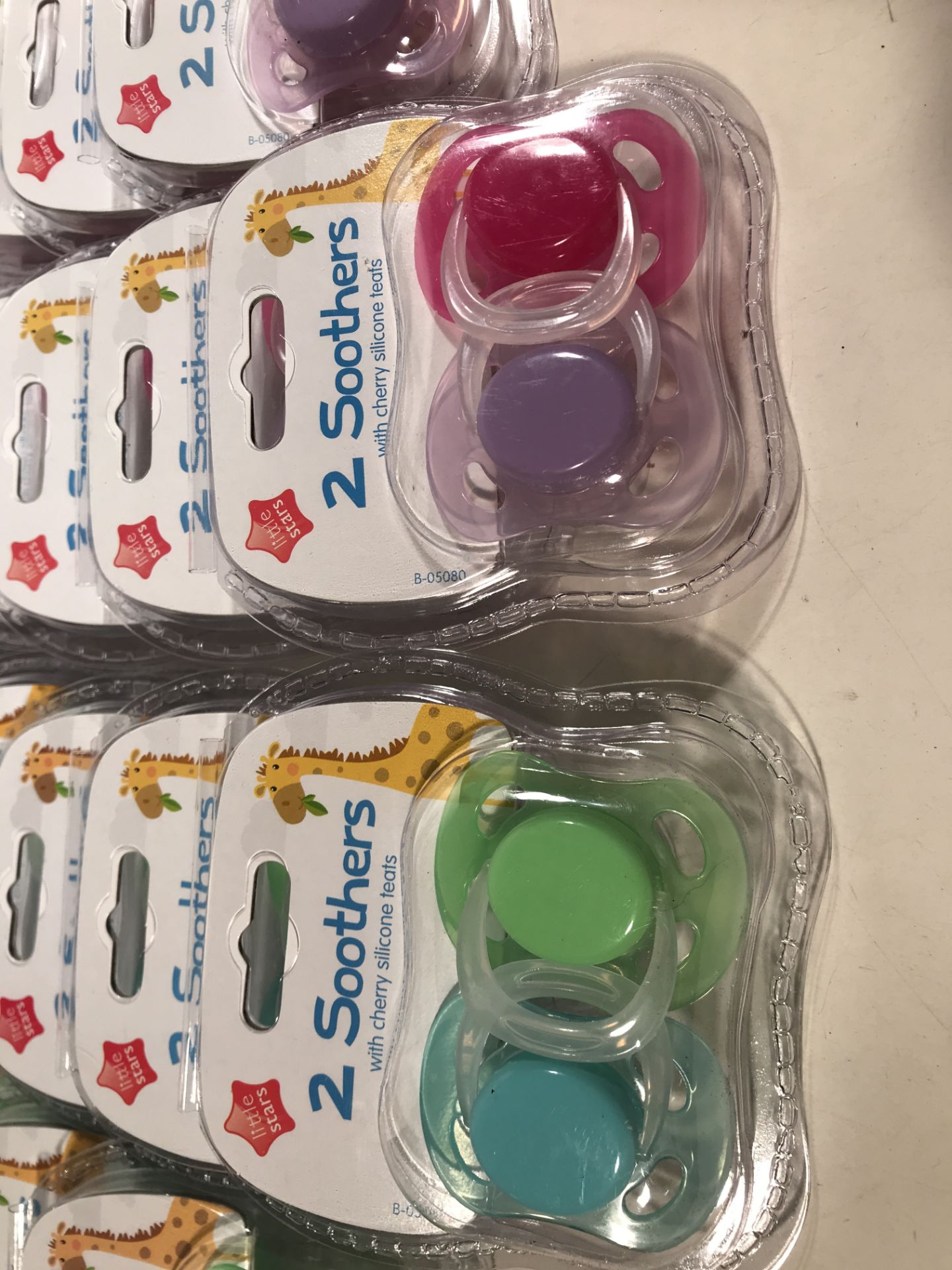 30 x Packs of Coloured Soothers - Image 2 of 2