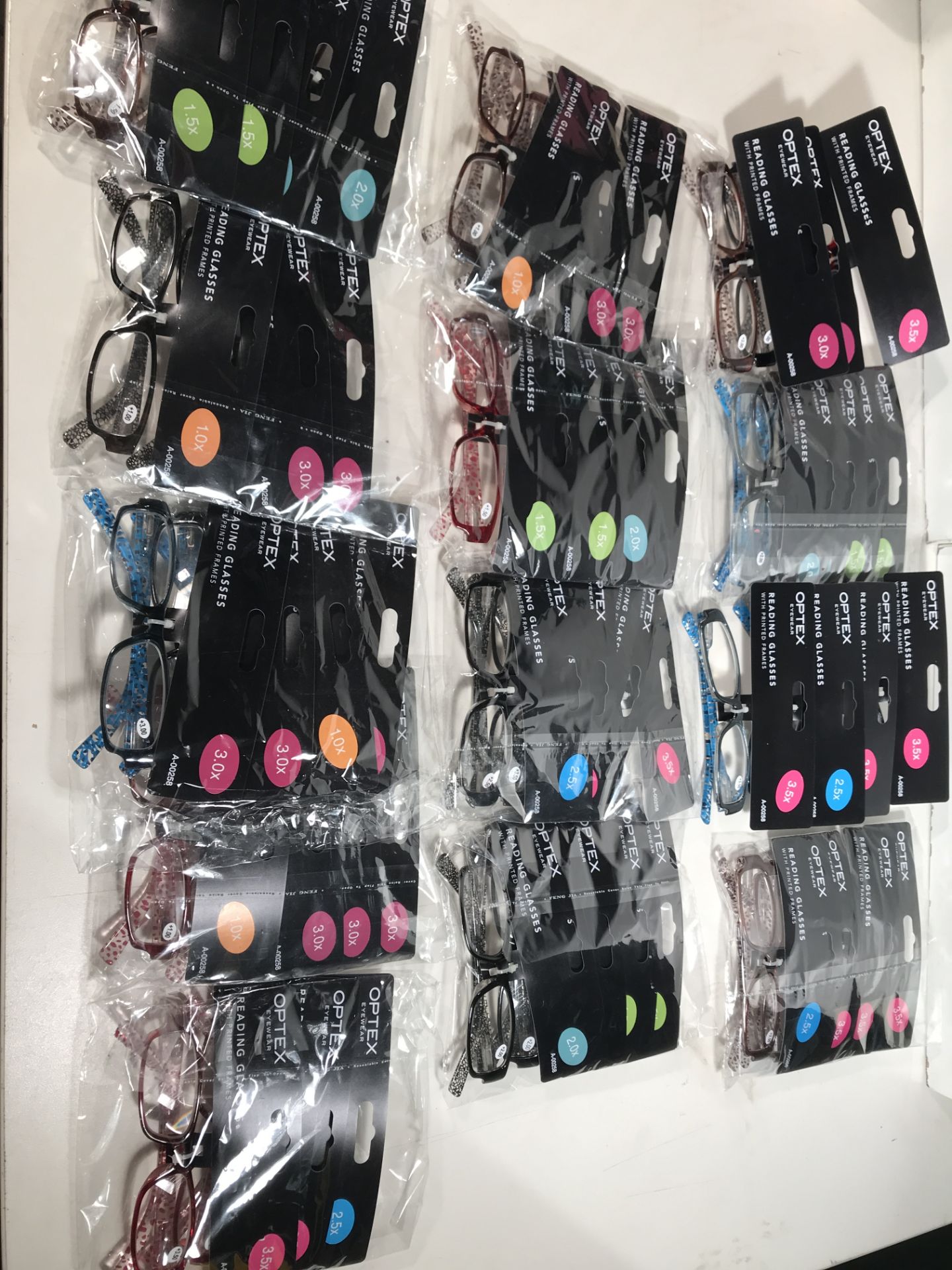48 Pairs of Optex Reading Glasses