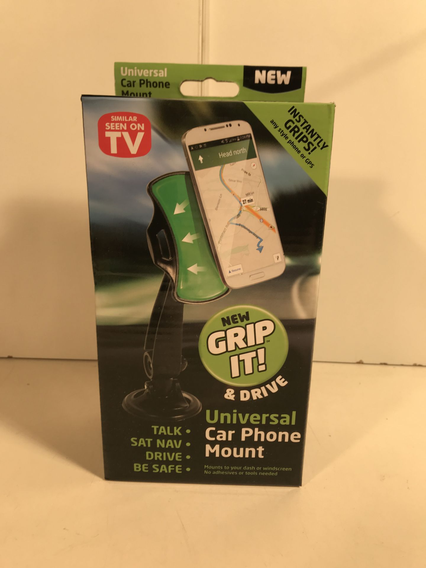 7 x GRIP IT! Universal Car Phone Mount