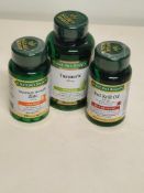 97 x Natures Bounty Health Supplements. See description for full details.