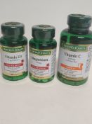96 x Health Supplements by Natures Bounty. See description for more details.
