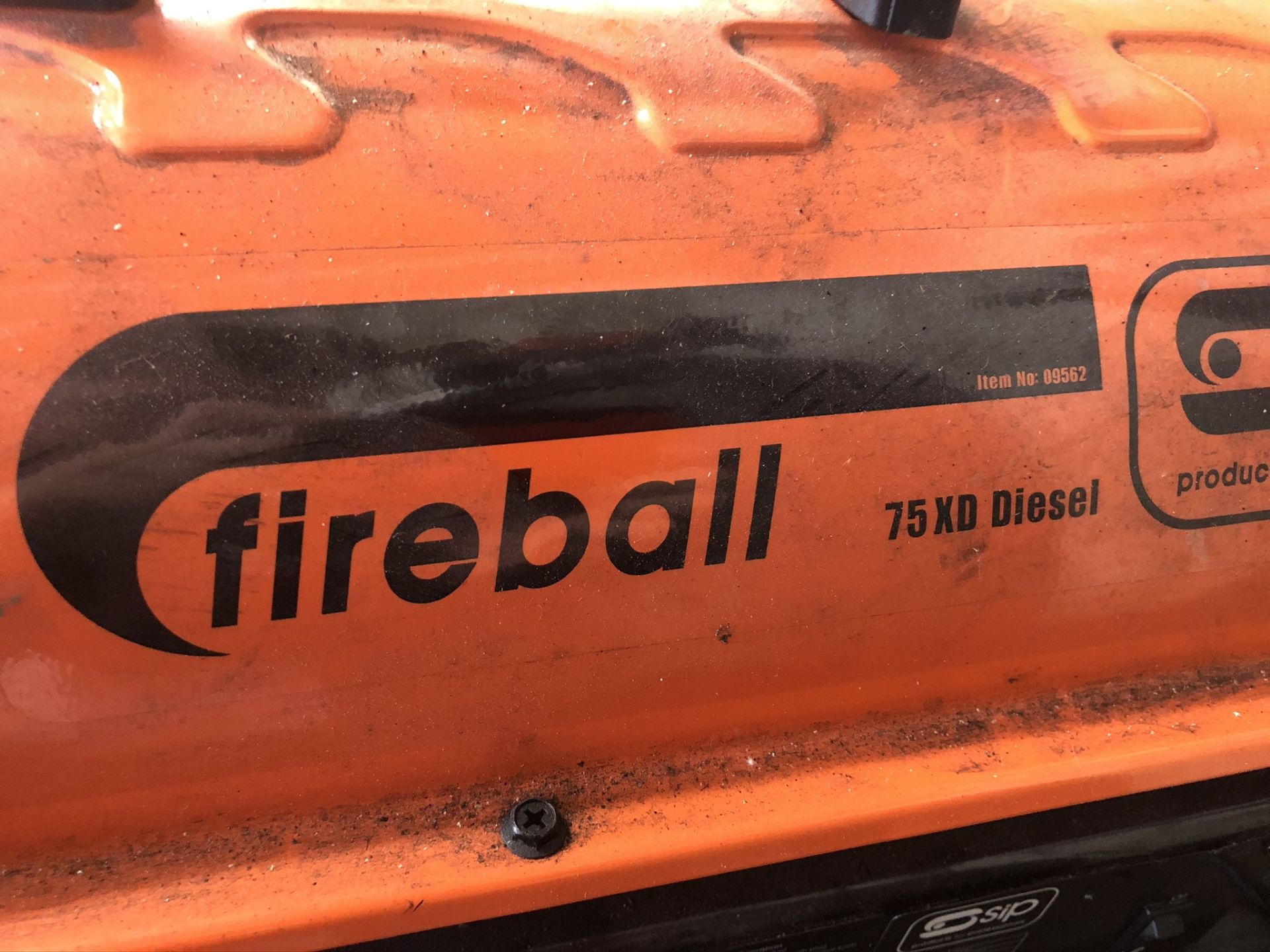 SIP 09562 Fireball 75XD Diesel Space Heater - Image 2 of 3