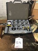 Unbranded Pressure Tester w/ Various Vehicle Attachments
