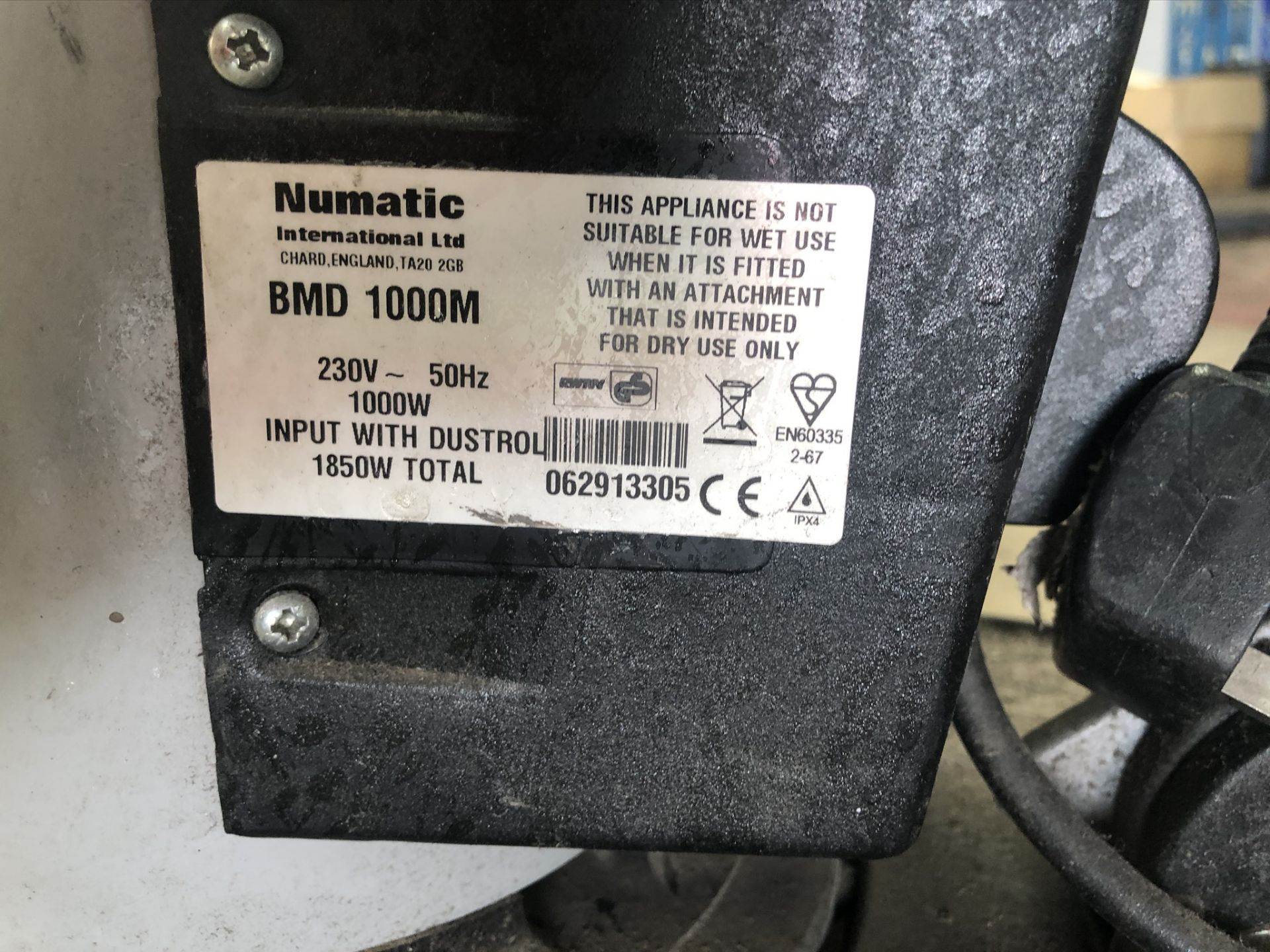 Numatic BMD 1000M Floor Cleaner/Buffer Machine - Image 3 of 3