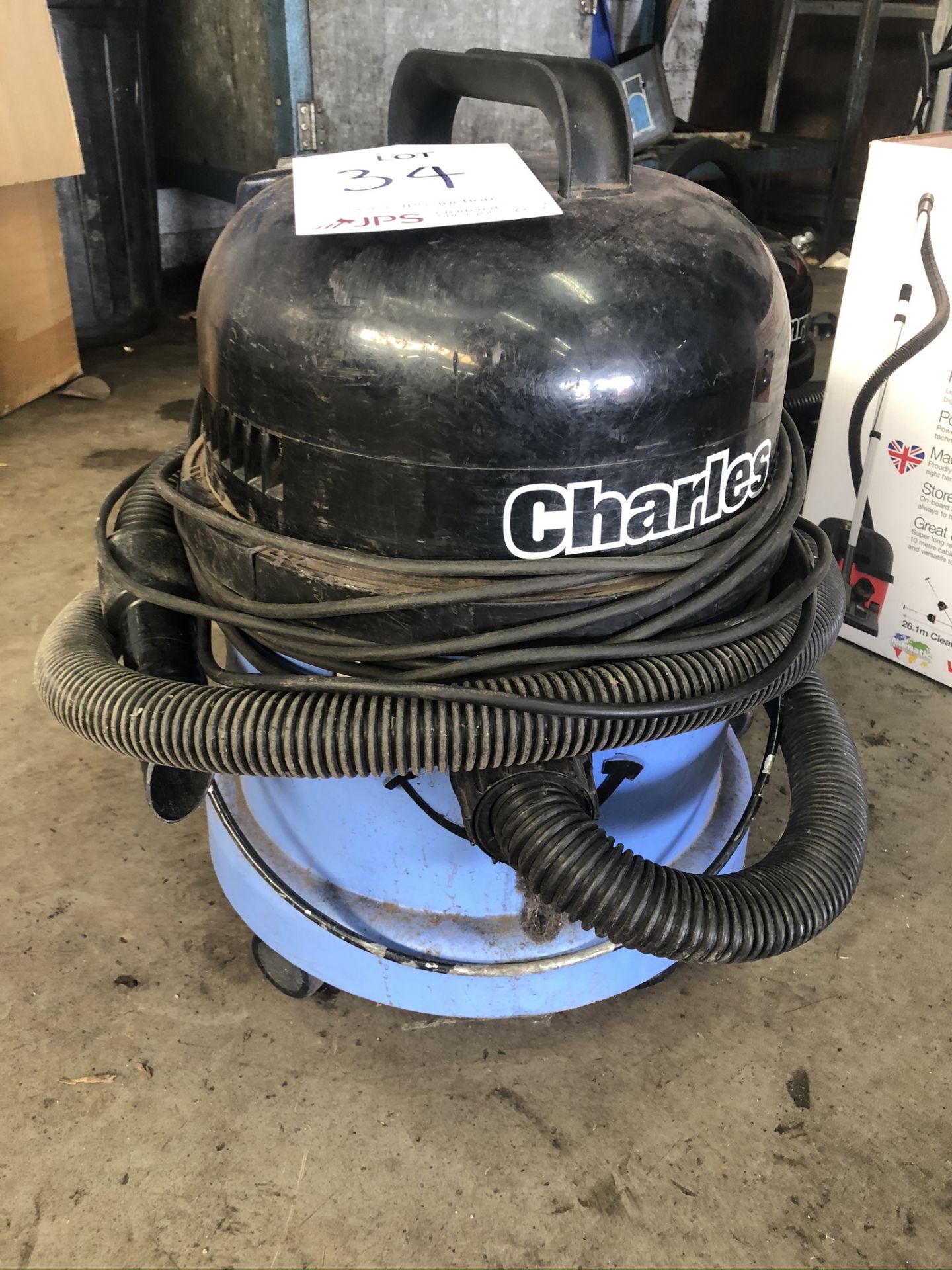 Henry Charles CVC370-2 Wet & Dry Vacuum Cleaner