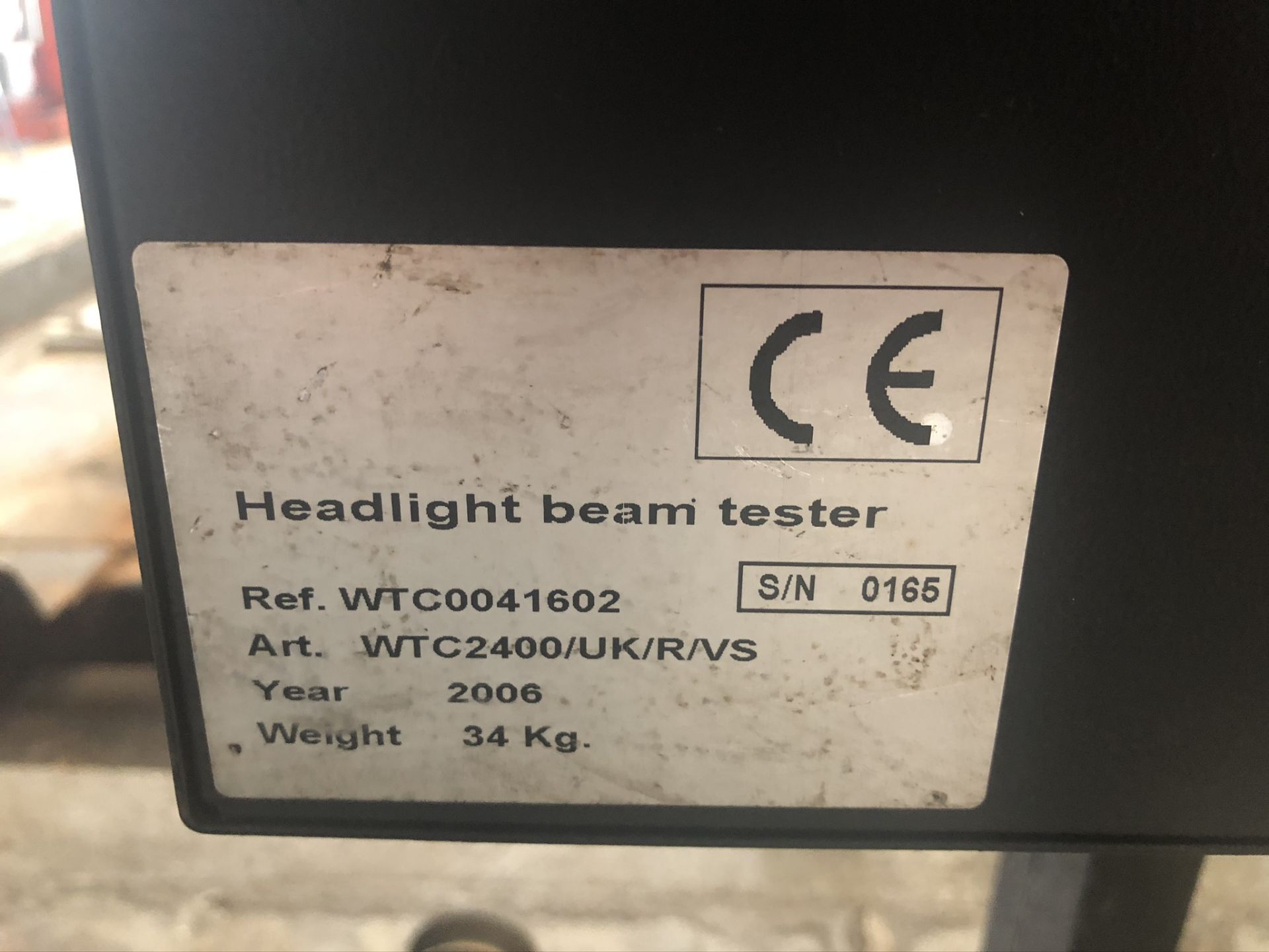 Oma WTC2400/UK/R/VS Headlight Beam Tester w/ Sliding System - Image 4 of 4