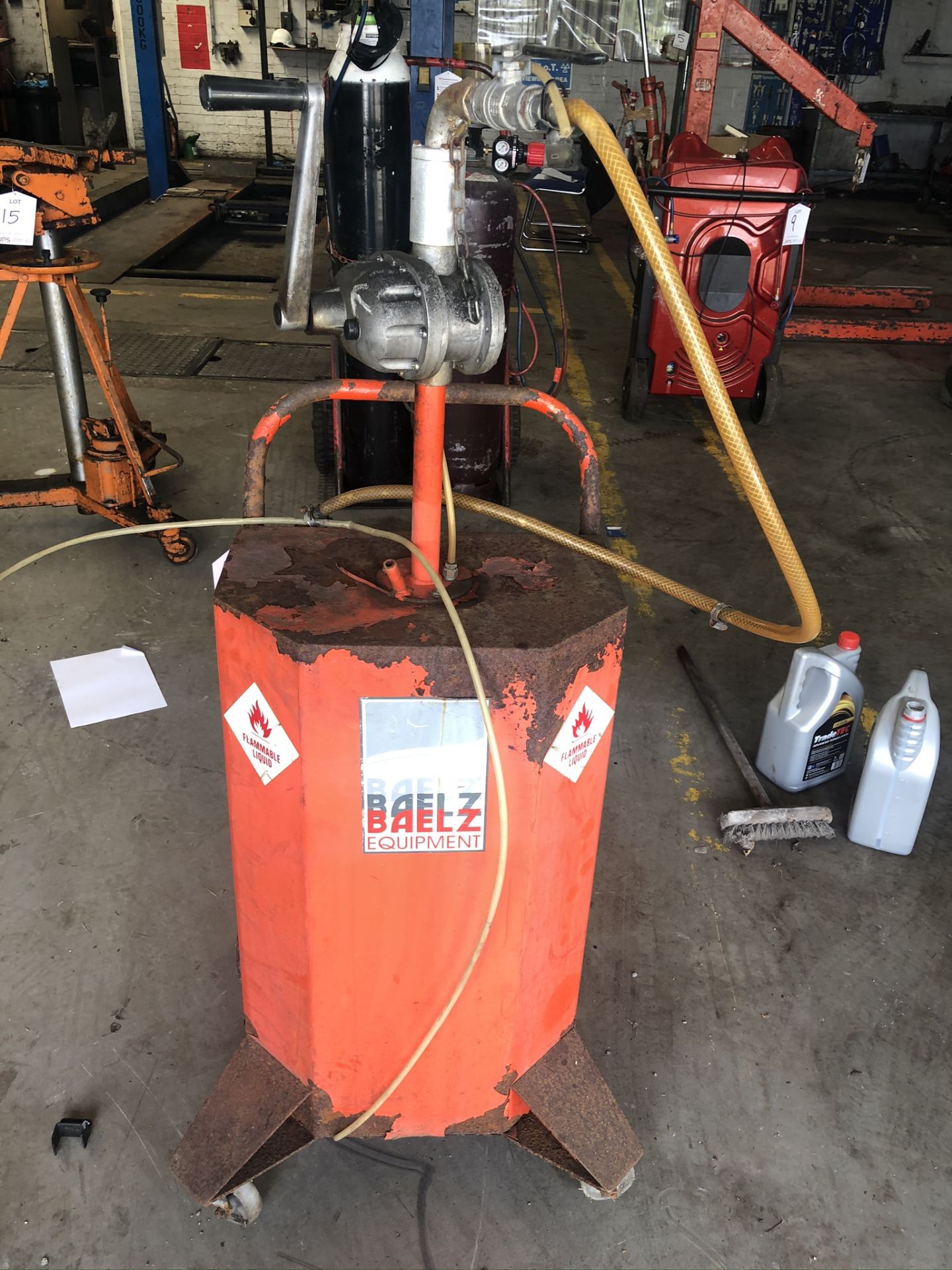 Baelz Mobile Fuel Drainer