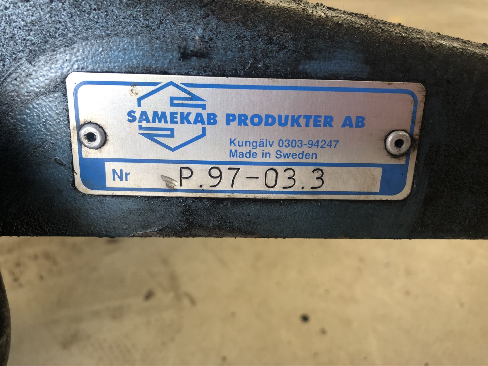 Samekab Produkter AB Gearbox/Transmission Jack - Image 3 of 3