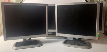 5 x HP 1706 17'' Computer Monitors