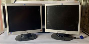 5 x HP 1702 17'' Computer Monitors