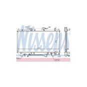 Nissens 64784A Radiator, engine cooling