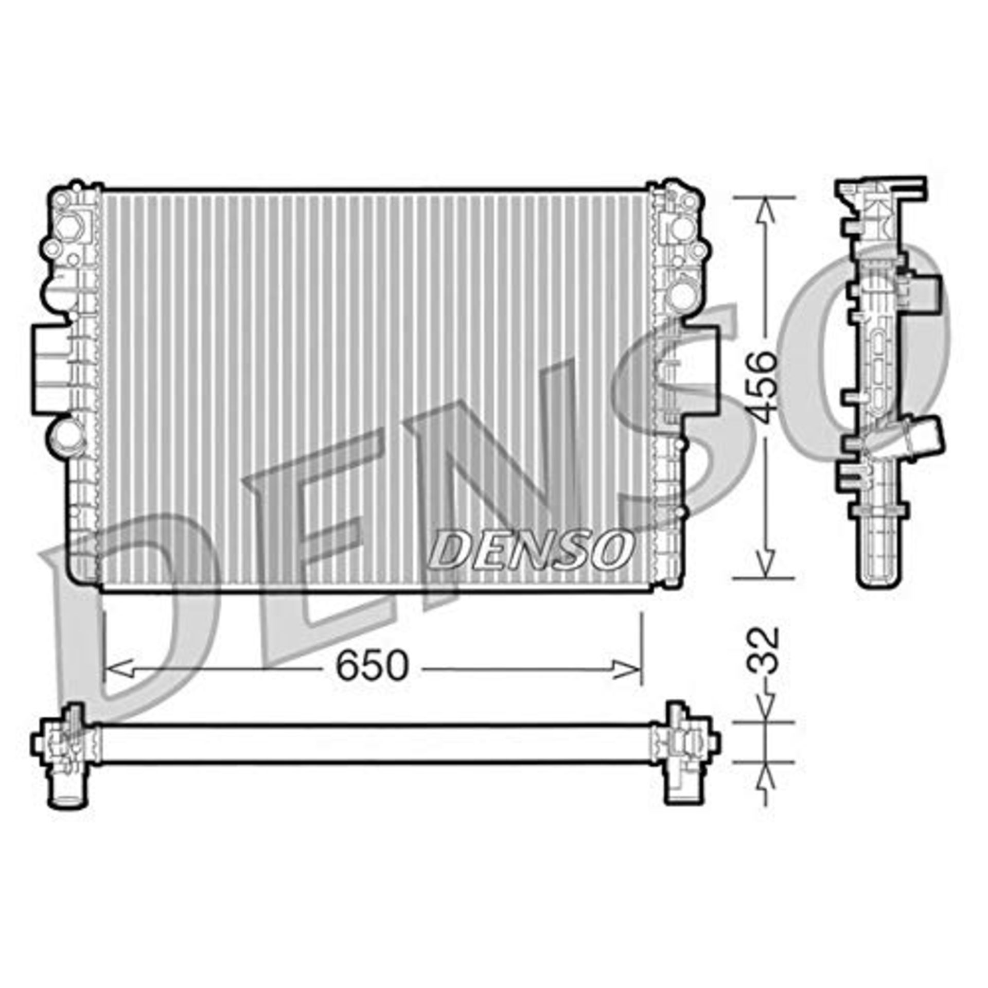 Denso DRM12006 Radiator