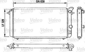 Valeo Service 810889 Radiator