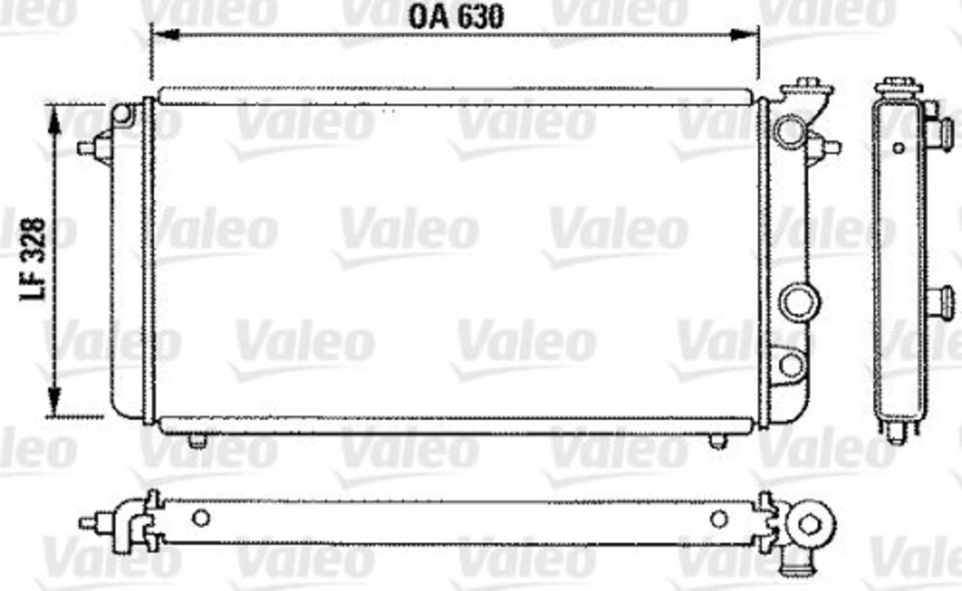 Valeo Service 810889 Radiator