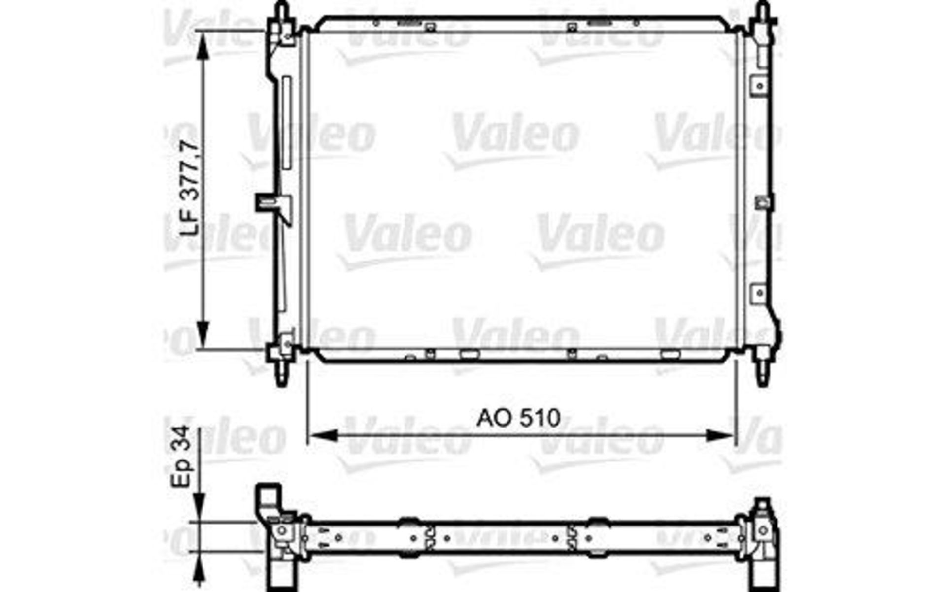 VALEO SERVICE 734436 Engine Cooling