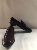 AGL Plum-Chianti Loafers. EU 39