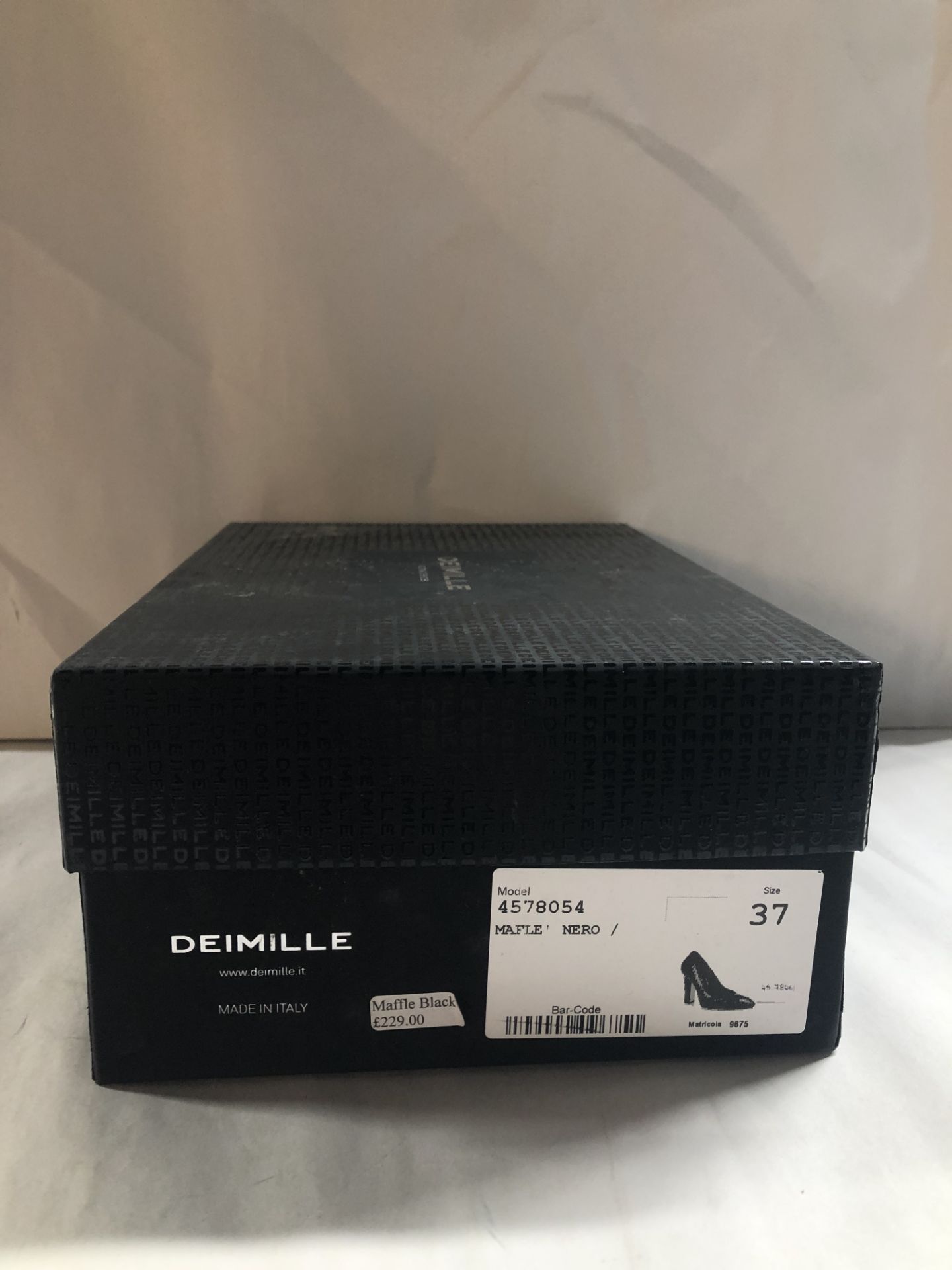 Deimilli Maffle Black Heels. EU 37 RRP £229.00 - Image 2 of 2